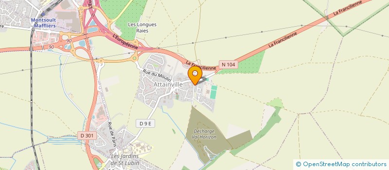 localisation de l'entreprise MONSIEUR MAXIME MEURISSE  ATTAINVILLE