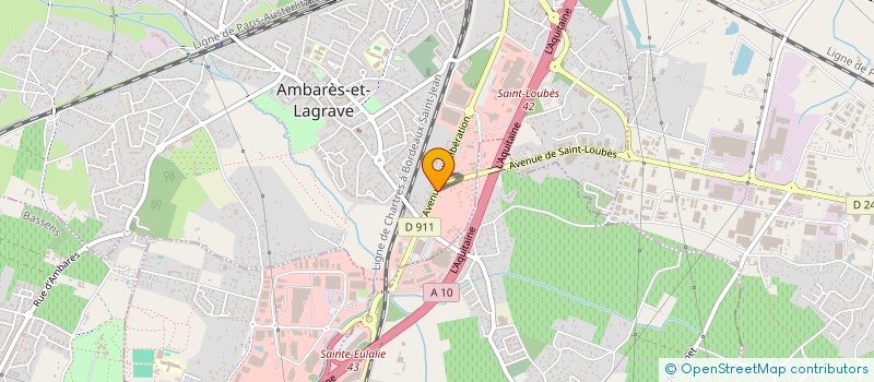 localisation de l'entreprise MONSIEUR MAXIME MEYNIEU  AMBARES-ET-LAGRAVE