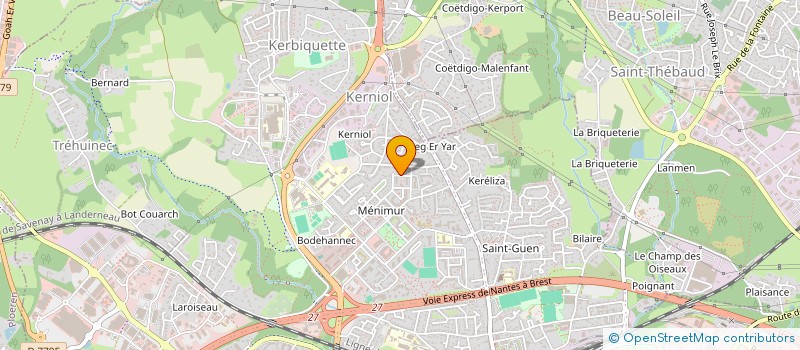 localisation de l'entreprise MONSIEUR MAXIME MHOMA à VANNES