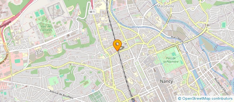 localisation de l'entreprise MONSIEUR MAXIME MICHELET  NANCY