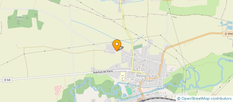 localisation de l'entreprise MONSIEUR MAXIME MIGNOT à REVIGNY-SUR-ORNAIN