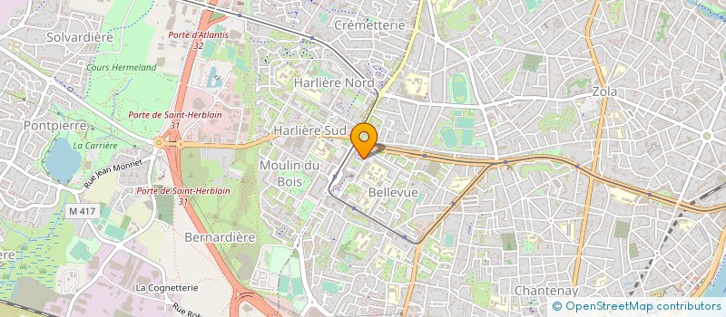 localisation de l'entreprise MONSIEUR MAXIME MIGNOT à NANTES
