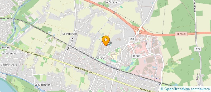 localisation de l'entreprise MONSIEUR MAXIME MIKART à CHECY