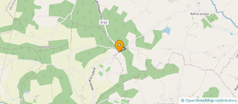 localisation de l'entreprise MONSIEUR MAXIME MILAN  SARRAZIET