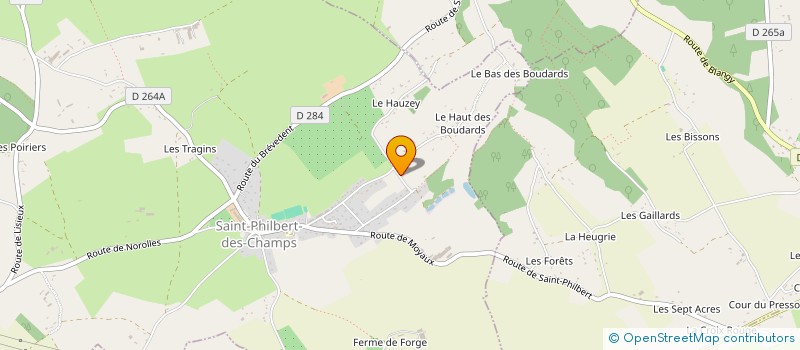 localisation de l'entreprise MONSIEUR MAXIME MINERVINI  SAINT-PHILBERT-DES-CHAMPS