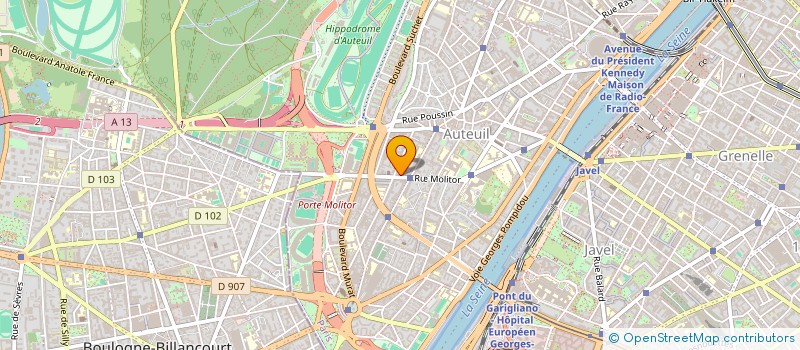 localisation de l'entreprise MONSIEUR MAXIME MIQUEL à PARIS