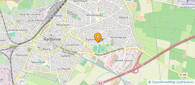 localisation de l'entreprise MONSIEUR MAXIME MIR  NARBONNE