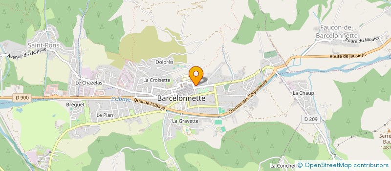 localisation de l'entreprise MONSIEUR MAXIME MIREBEAU à BARCELONNETTE