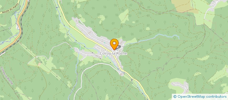 localisation de l'entreprise MONSIEUR MAXIME MOGE  COLROY-LA-ROCHE