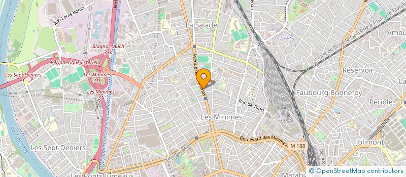 localisation de l'entreprise MONSIEUR MAXIME MONCAMP à TOULOUSE