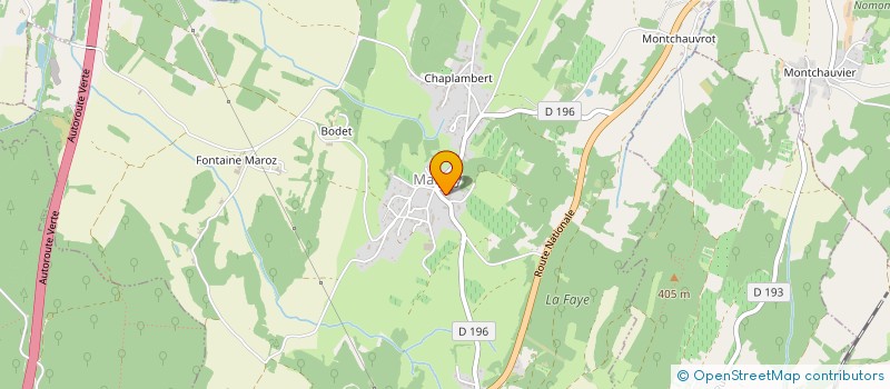 localisation de l'entreprise MONSIEUR MAXIME MONGENET  MANTRY