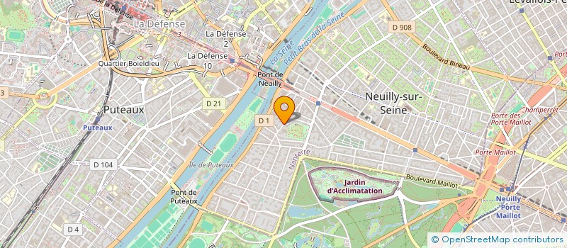 localisation de l'entreprise MONSIEUR MAXIME MONIOT-BAGUENAULT DE PUCHESSE à NEUILLY-SUR-SEINE