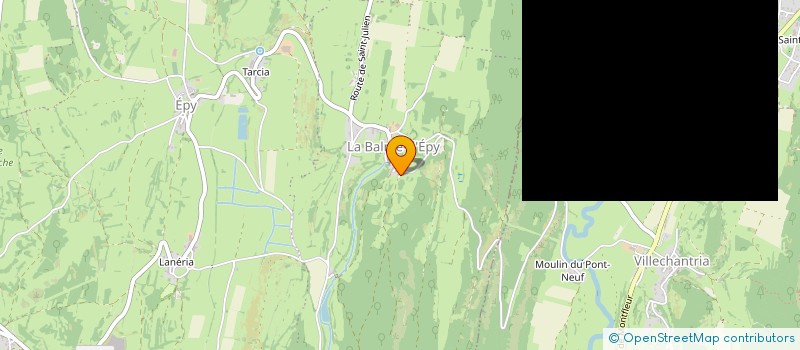 localisation de l'entreprise MONSIEUR MAXIME MONNET  VAL-D'EPY