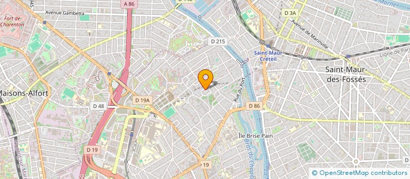 localisation de l'entreprise MONSIEUR MAXIME MONTENOISE  CRETEIL