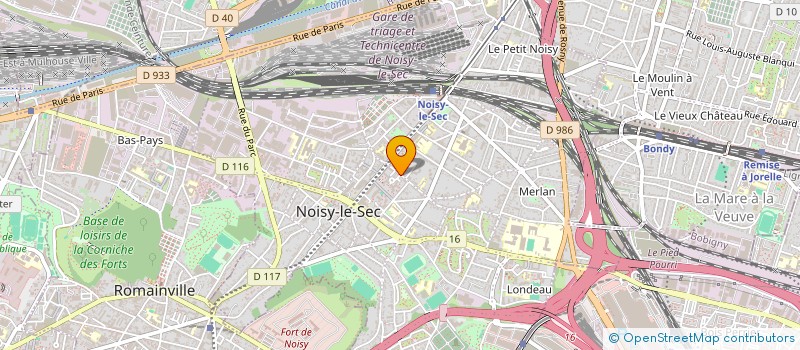 localisation de l'entreprise MONSIEUR MAXIME MONTOUT à NOISY-LE-SEC