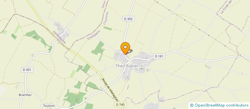 localisation de l'entreprise MONSIEUR MAXIME MONTOYA à THEIL-RABIER