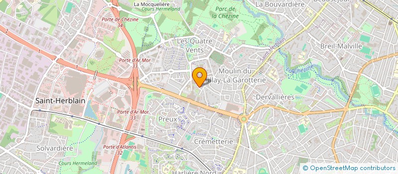 localisation de l'entreprise MONSIEUR MAXIME MOREAU à SAINT-HERBLAIN