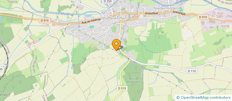 localisation de l'entreprise MONSIEUR MAXIME MOREAU  VAL-DE-MODER