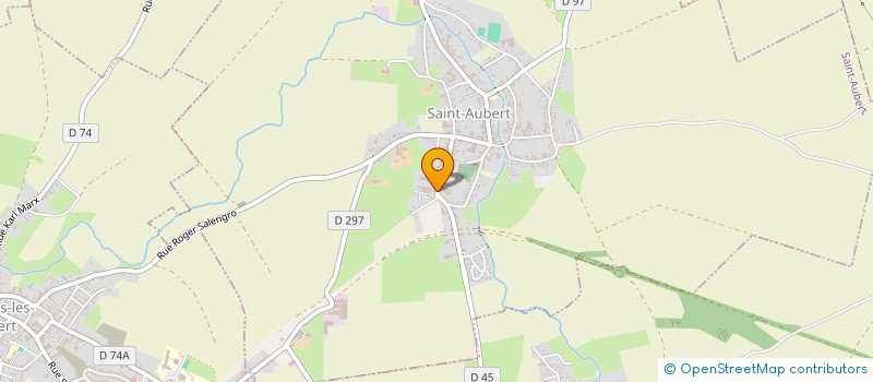 localisation de l'entreprise MONSIEUR MAXIME MOREAU à SAINT-AUBERT