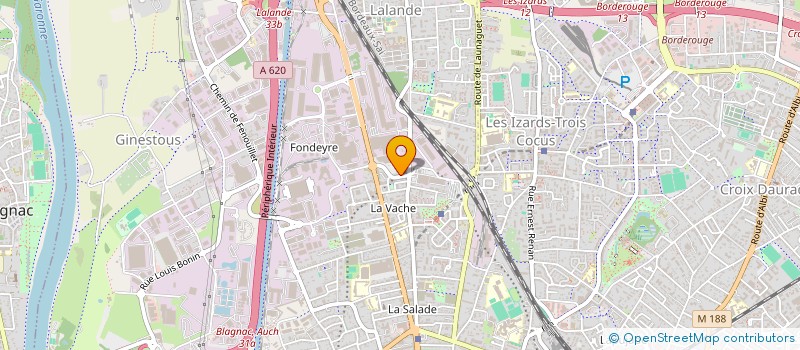 localisation de l'entreprise MONSIEUR MAXIME MORENO à TOULOUSE