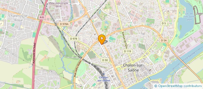 localisation de l'entreprise MONSIEUR MAXIME MORETTI  CHALON-SUR-SAONE