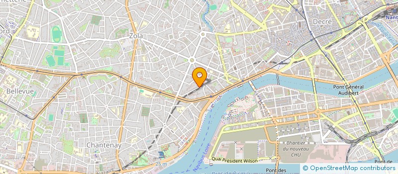 localisation de l'entreprise MONSIEUR MAXIME MORILLON à NANTES