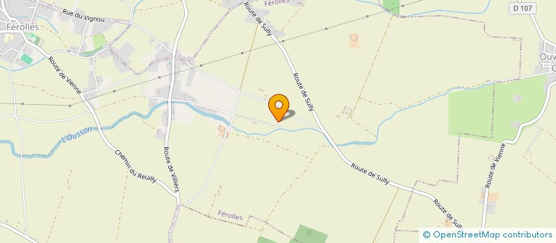 localisation de l'entreprise MONSIEUR MAXIME MORIN  FEROLLES