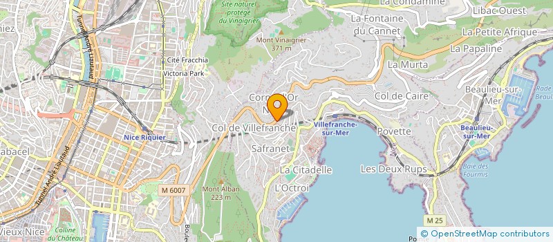 localisation de l'entreprise MONSIEUR MAXIME MORIN à VILLEFRANCHE-SUR-MER