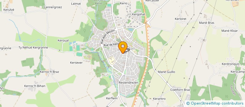 localisation de l'entreprise MONSIEUR MAXIME MORTIER  LORIENT