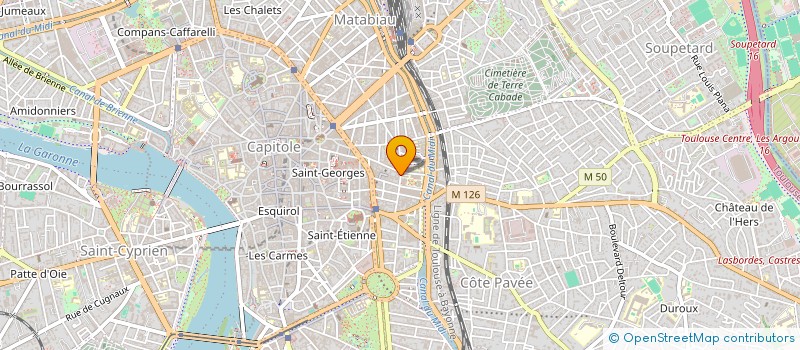 localisation de l'entreprise MONSIEUR MAXIME MOTHIRON  TOULOUSE