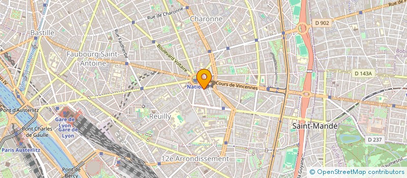 localisation de l'entreprise MONSIEUR MAXIME MOUALEK  PARIS