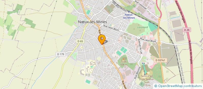 localisation de l'entreprise MONSIEUR MAXIME MOUILLARD  NUX-LES-MINES