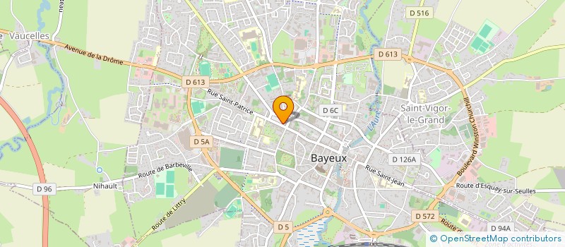 localisation de l'entreprise MONSIEUR MAXIME MOULIN  BAYEUX