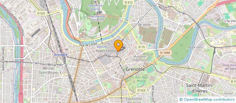 localisation de l'entreprise MONSIEUR MAXIME MOULIN  GRENOBLE