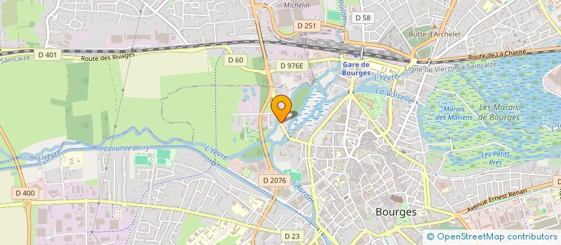 localisation de l'entreprise MONSIEUR MAXIME MOURIER  BOURGES