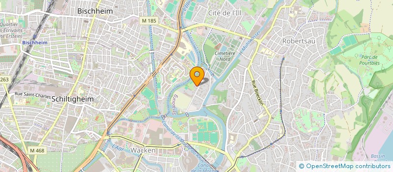 localisation de l'entreprise MONSIEUR MAXIME MULLER à STRASBOURG