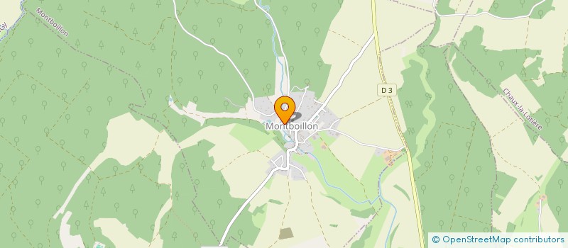 localisation de l'entreprise MONSIEUR MAXIME MURAT  MONTBOILLON