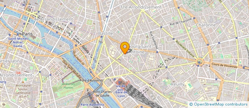 localisation de l'entreprise MONSIEUR MAXIME NADAL  PARIS