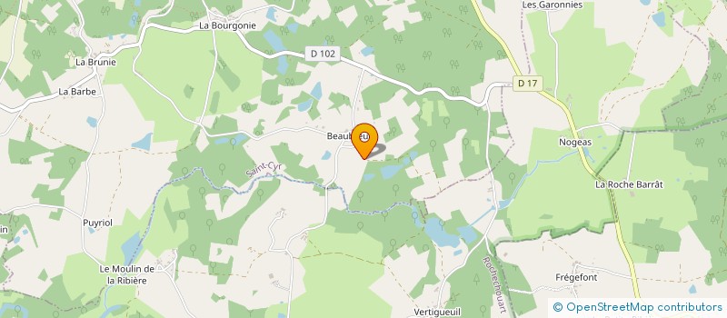 localisation de l'entreprise MONSIEUR MAXIME NANOT  SAINT-CYR