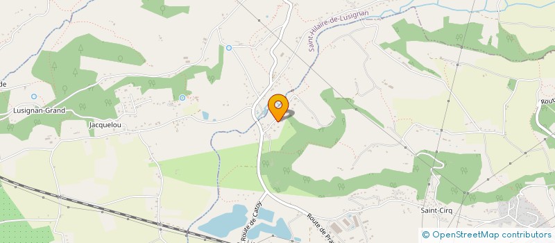 localisation de l'entreprise MONSIEUR MAXIME NAUDIN  COLAYRAC-SAINT-CIRQ