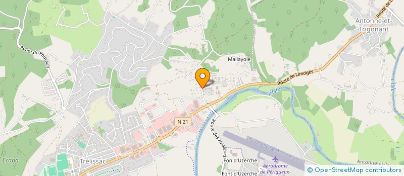localisation de l'entreprise MONSIEUR MAXIME NAVARRO à LIMOGES