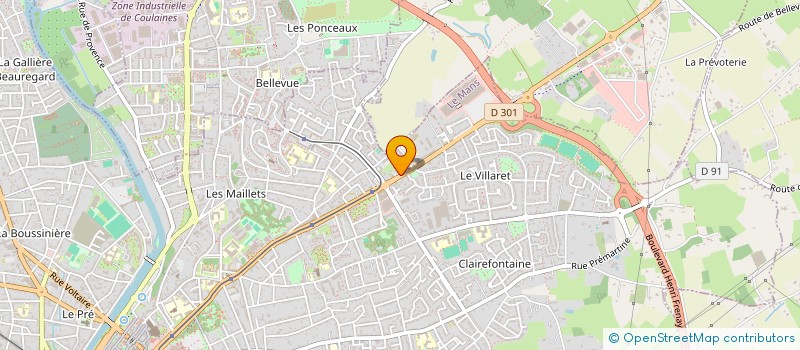 localisation de l'entreprise MONSIEUR MAXIME NEDELEC  LE MANS