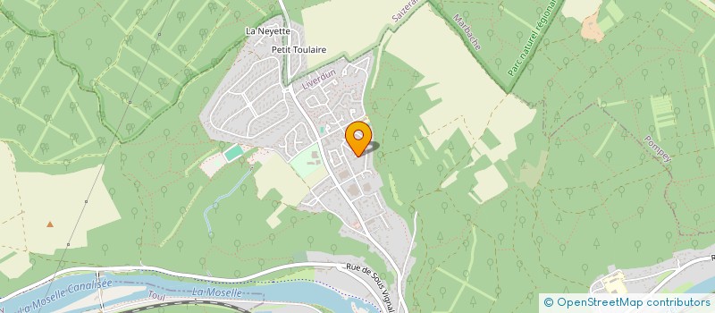 localisation de l'entreprise MONSIEUR MAXIME NICOLAS  LIVERDUN