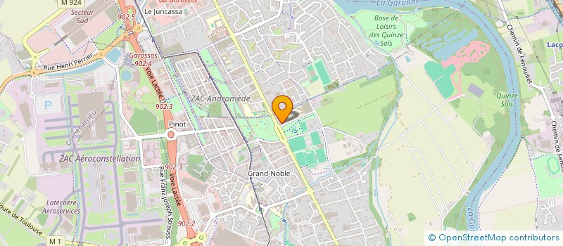 localisation de l'entreprise MONSIEUR MAXIME NOBLE à BAYONNE