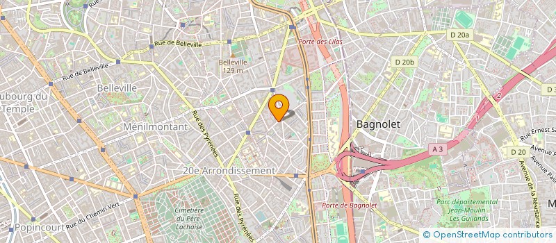 localisation de l'entreprise MONSIEUR MAXIME NOEL  PARIS