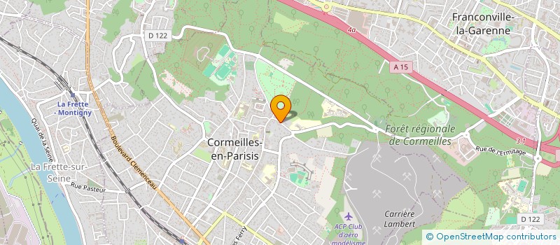 localisation de l'entreprise MONSIEUR MAXIME NOEL  CORMEILLES-EN-PARISIS