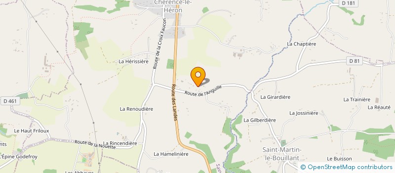 localisation de l'entreprise MONSIEUR MAXIME NORGEOT  CHERENCE-LE-HERON