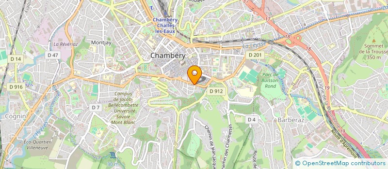 localisation de l'entreprise MONSIEUR MAXIME NOUVEAU  CHAMBERY