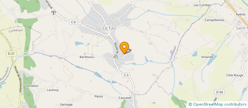 localisation de l'entreprise MONSIEUR MAXIME OLIVIE  MONTAUBAN