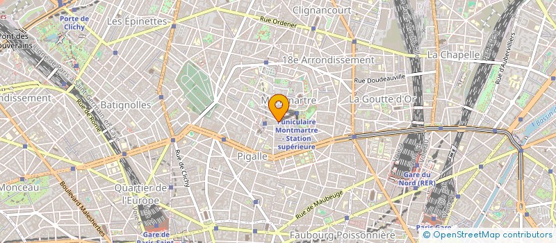 localisation de l'entreprise MONSIEUR MAXIME OLLIVIER  PARIS